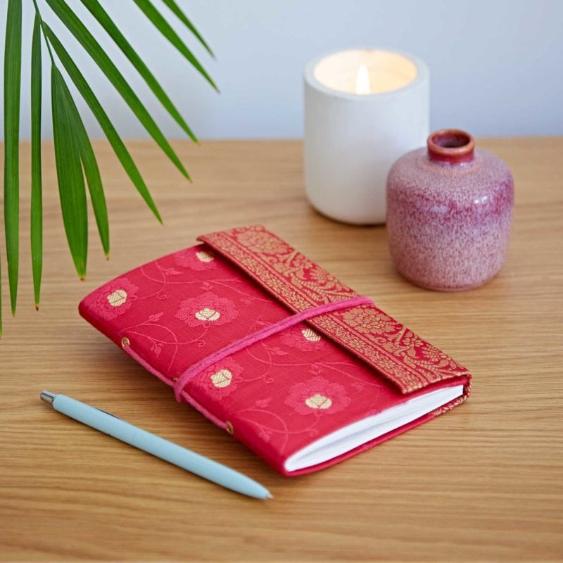 Medium Sari Notebook Fair Trade