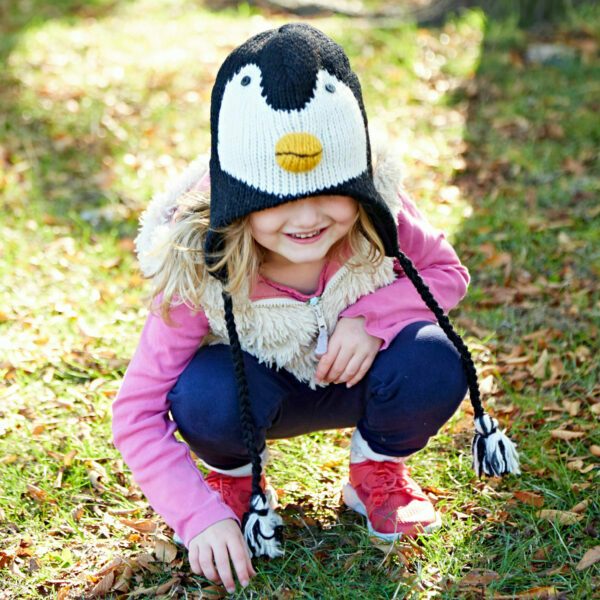 Penguin Woollen Animal Hat
