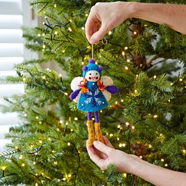 Felt Alpine Girl Decoration - Image 7