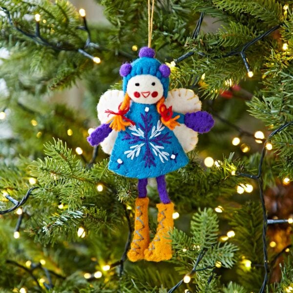 Felt Alpine Girl Decoration - Image 12