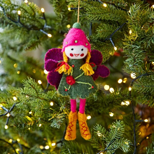 Felt Alpine Girl Decoration - Image 11