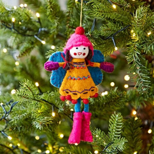 Felt Alpine Girl Decoration - Image 10