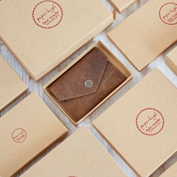 Personalised Buffalo Leather Coin Pouch - Image 4