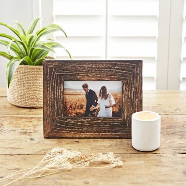 Personalised Natural Mango Wood Photo Frame - Image 6