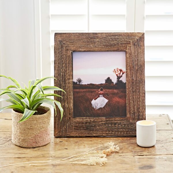 Personalised Natural Mango Wood Photo Frame - Image 9
