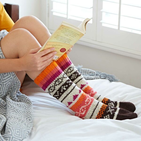 Woollen Fairisle Socks - Image 4