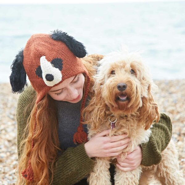 Dog Woollen Animal Hat
