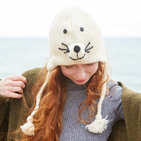 Seal Woollen Animal Hat