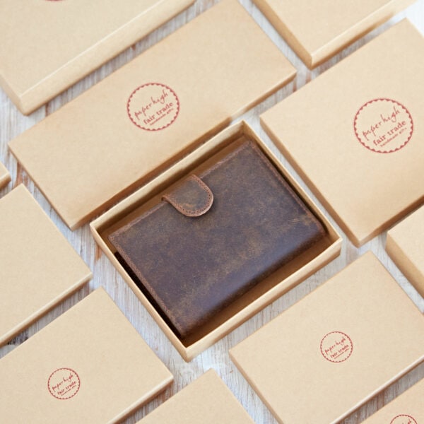 Personalised Buffalo Leather Credit Card Wallet - Image 6
