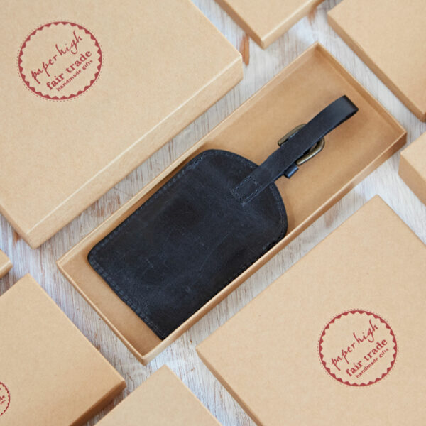 Personalised Leather Luggage Tag - Image 8
