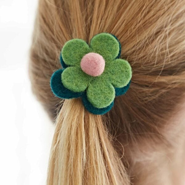 Felt 2 Flower Hair Band - Image 3