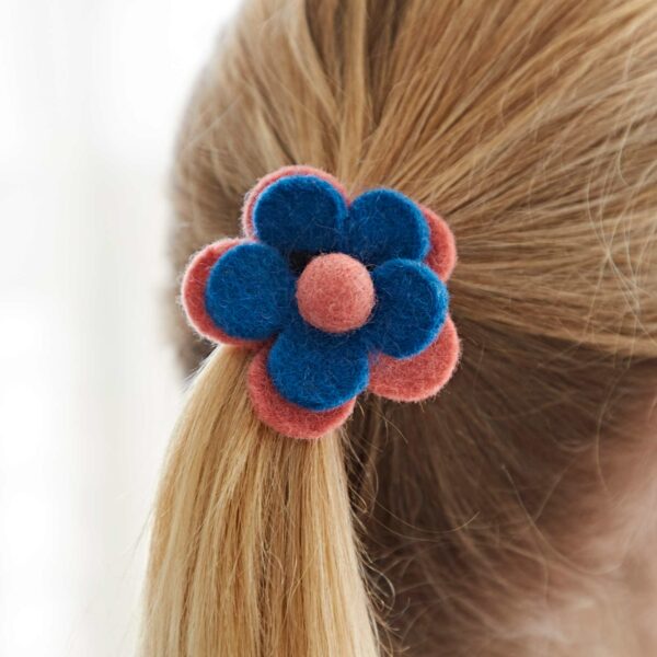 Felt 2 Flower Hair Band - Image 4