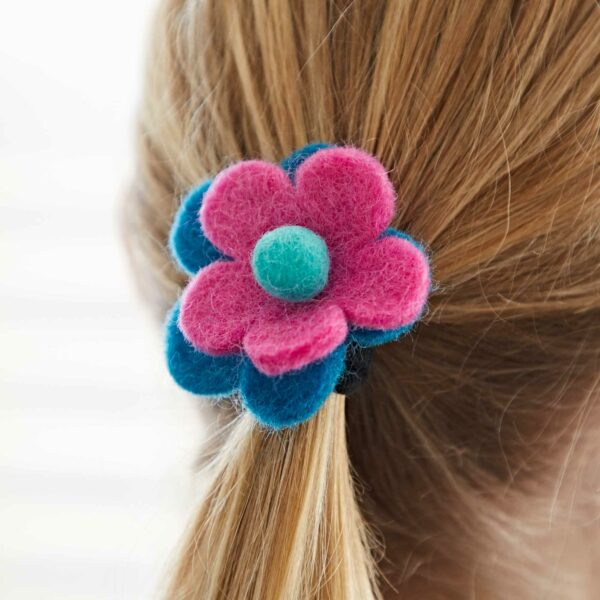 Felt 2 Flower Hair Band - Image 5