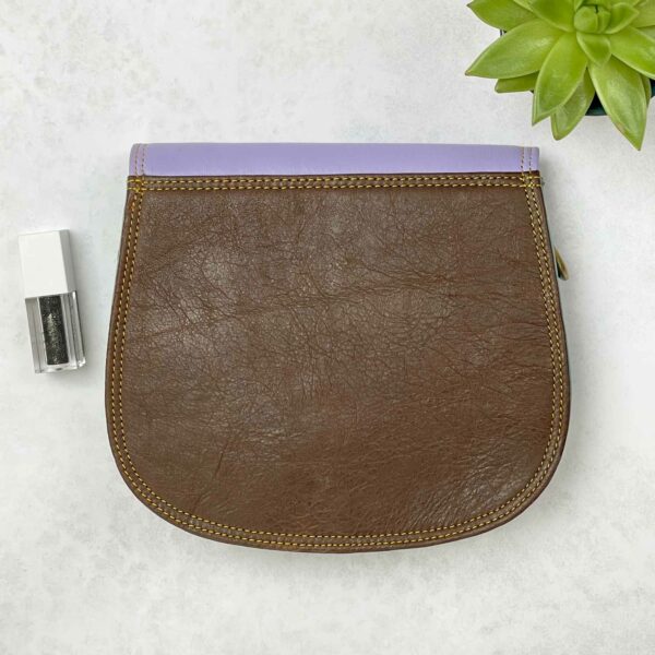 Multicoloured Saddle Crossbody Bag - Image 3