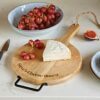 Cheese Board Sustainable Round Personalised Board
