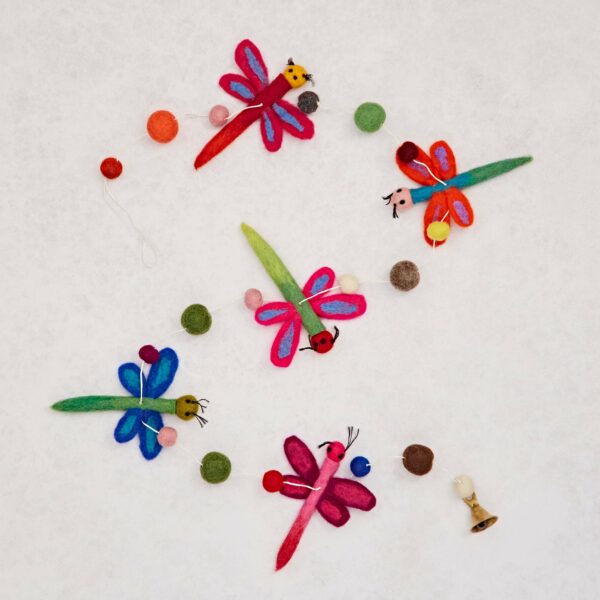 Felt Dragonfly Hanging