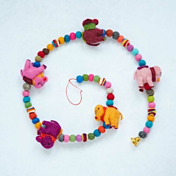 Felt Elephant Hanging