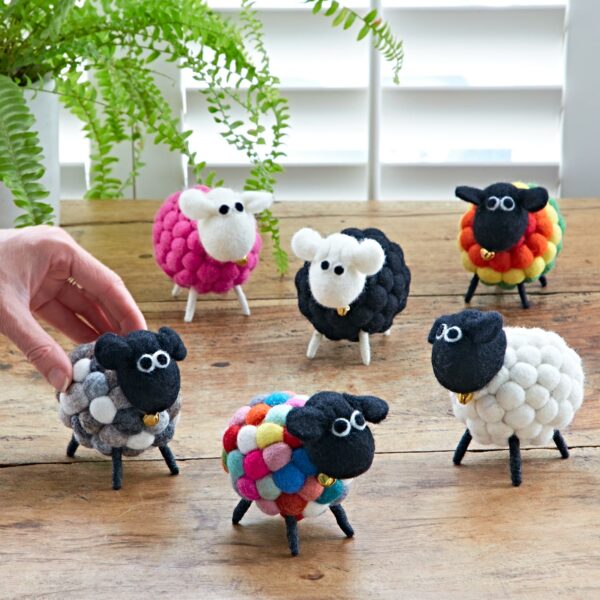 Felt Sheep Ornament