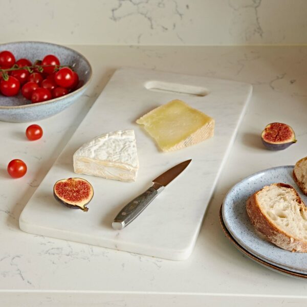 White Marble Chopping Board Fair Trade Sustainable