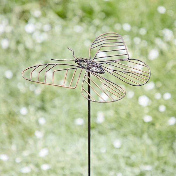 Pepem Metal Butterfly Garden Stake Decoration
