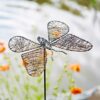 Metal Wire Decoration Butterfly Garden Fairtrade