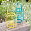 colourful metal lanterns fair trade sustainable
