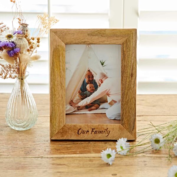 Personalised Lakadee Wooden Photo Frame - Image 6