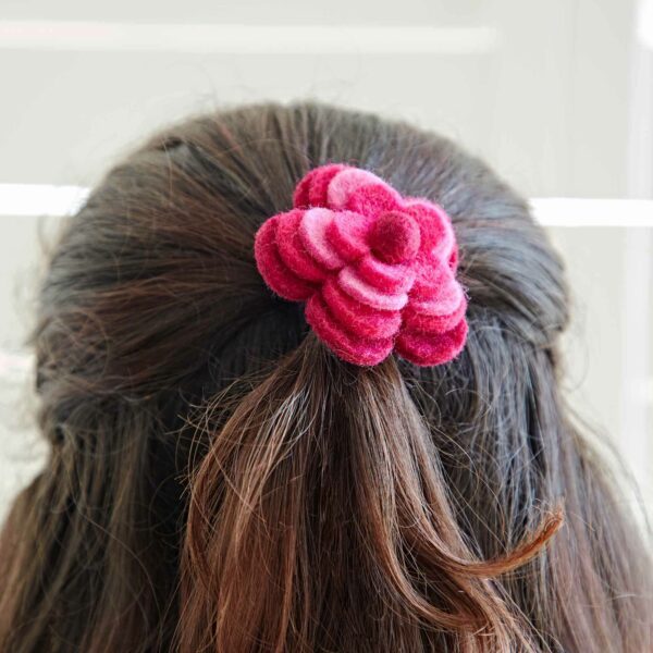 Felt 4 Flower Hair Band - Image 3