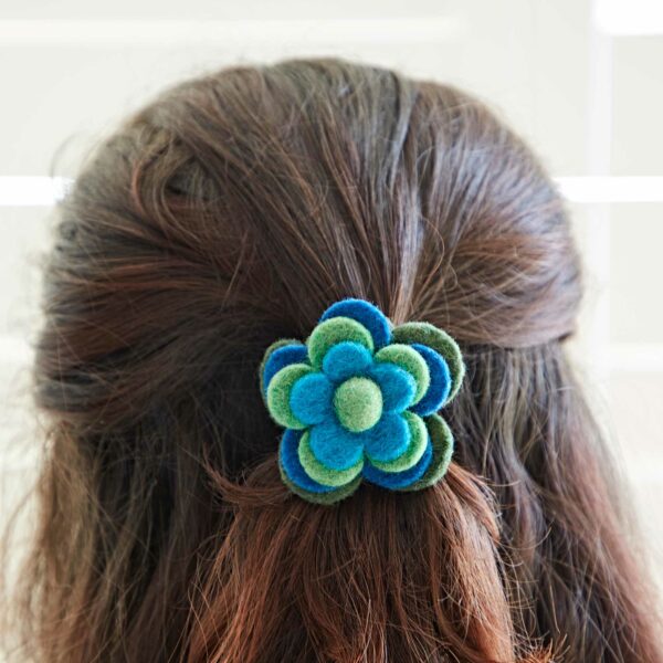 Felt 4 Flower Hair Band - Image 5