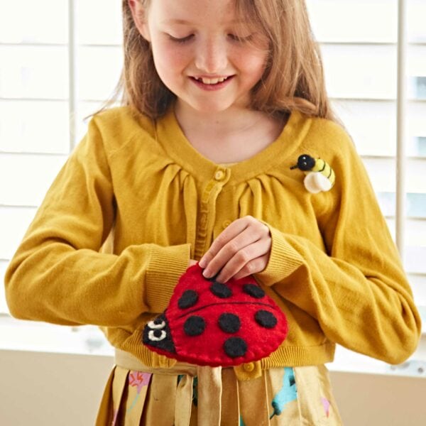 Felt Ladybird Purse - Image 3