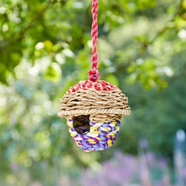 Acorn Recycled Cotton Birdhouse - Image 3