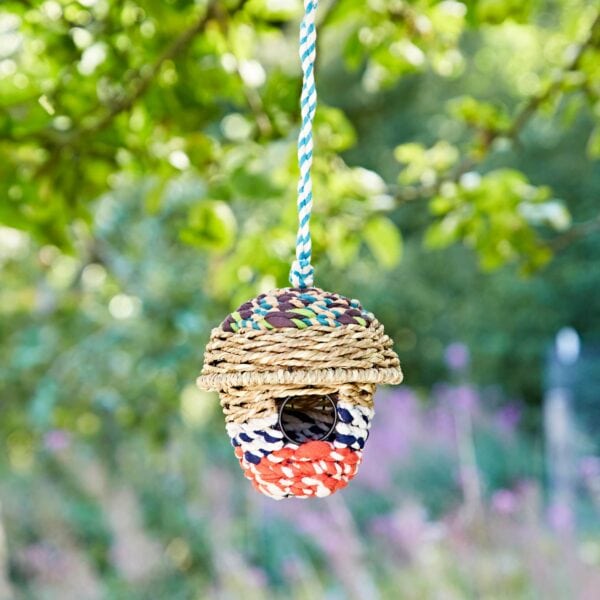 Acorn Recycled Cotton Birdhouse - Image 6