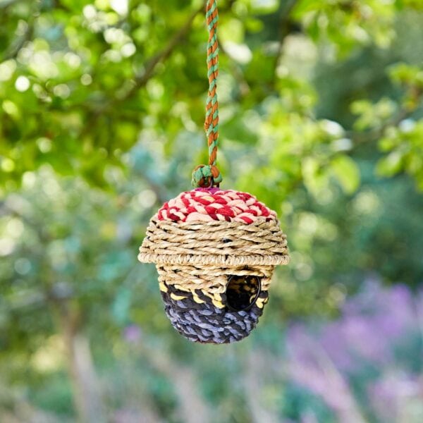 Acorn Recycled Cotton Birdhouse - Image 7