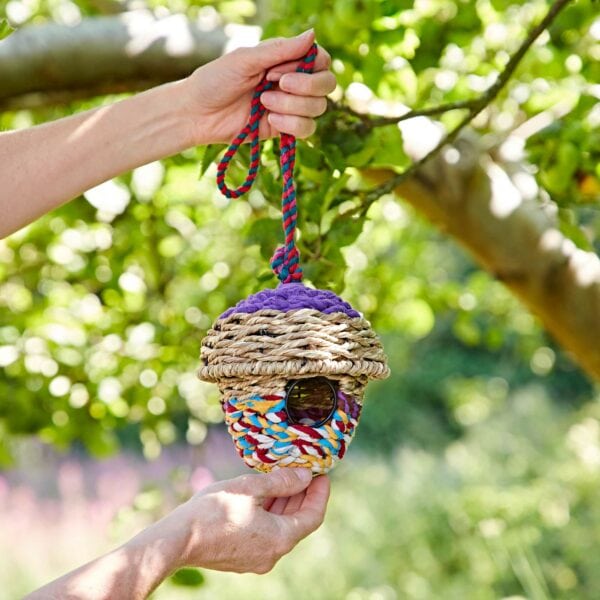 Acorn Recycled Cotton Birdhouse - Image 8