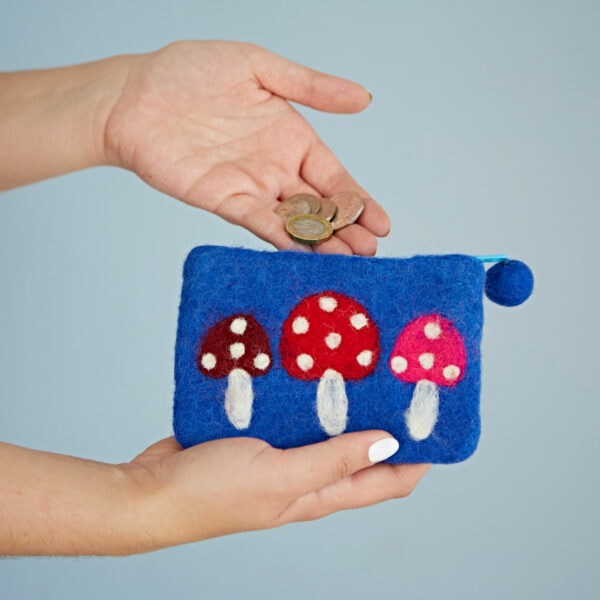 Felt Mushroom Purse - Image 6