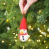 Felt Snowman Christmas Decoration