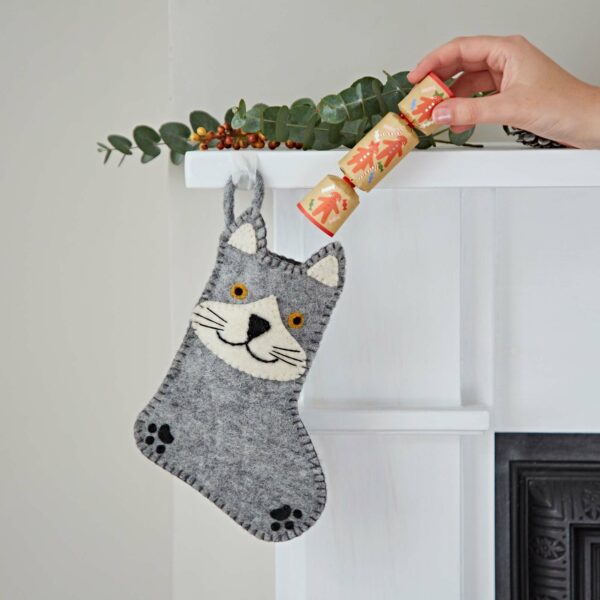 Felt Animal Christmas Stocking - Image 8
