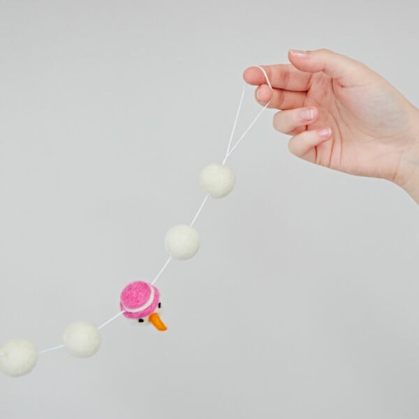 Felt Snowman Garland - Image 8