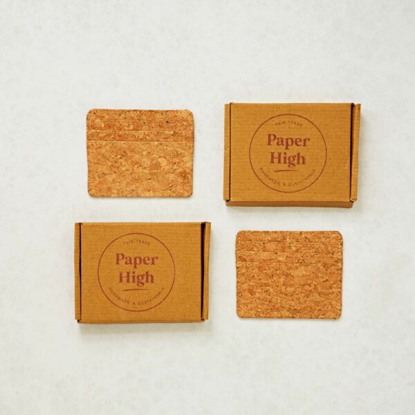 Natural Cork Credit Card Holder.