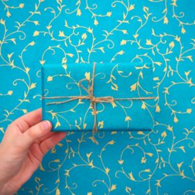 Turquoise Floral