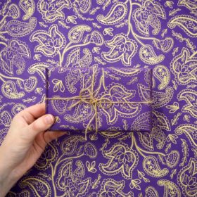 Purple Paisley