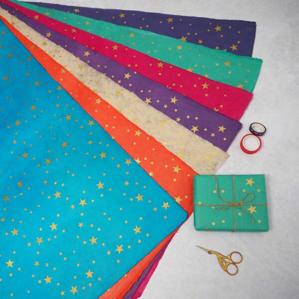 Star Lokta Gift Wrap