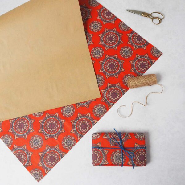 Floral Patterned Gift Wrap - Image 4